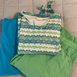 Alfred Dunner capris pants